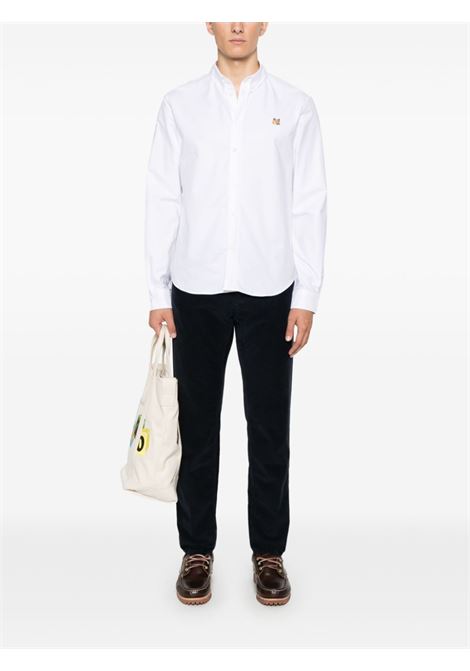 White Mini Fox Head shirt Maison kitsuné - men MAISON KITSUNÉ | MM00413WC5012P100